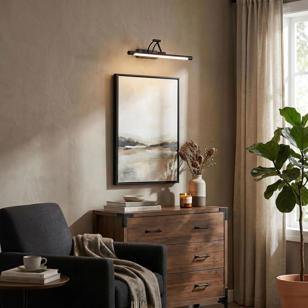 LED аплик за баня SWE025-1W 42cm Black