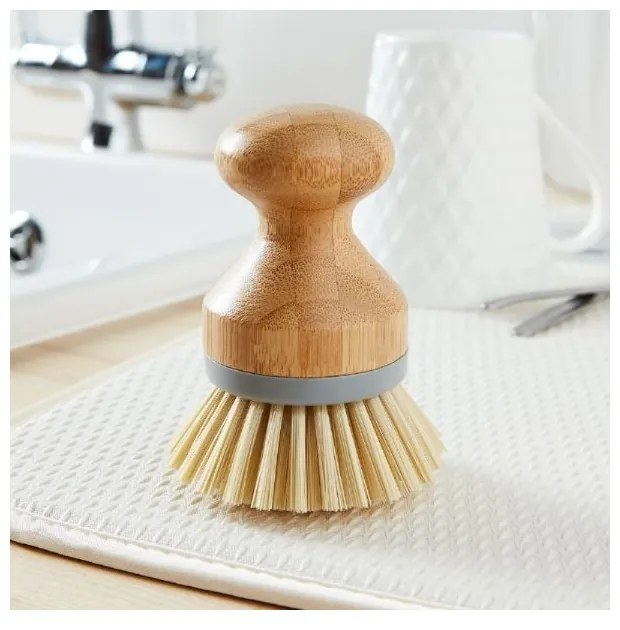 Бамбукова четка за съдове, ø 9,5 cm - Addis