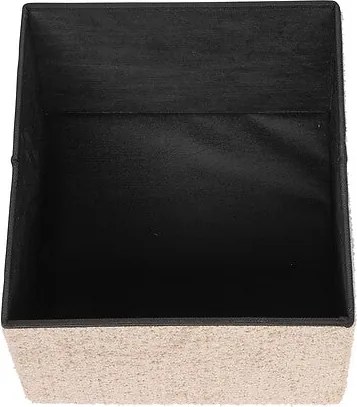 Пуф със съхранение atmosphera Soana, Бежов, 38 cm