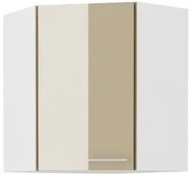 Окачен шкаф ъглов Lyona 58x58 GN 72 1F-Cappuccino