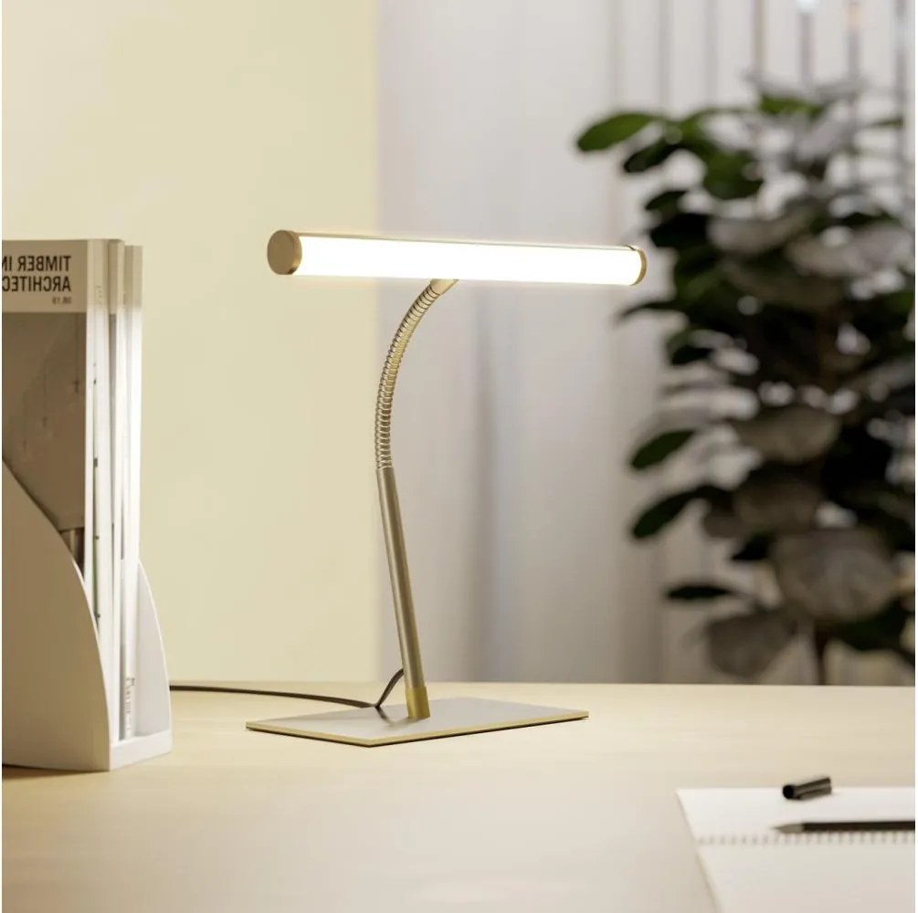 Eglo 901982 - Димируема LED настолна лампа RICCIONE LED/5W/230V 2700/4000/6500K хром