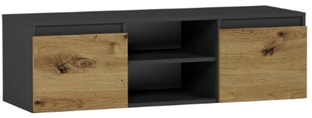 Модерна ТВ поставка без дръжки MODERN 120 см - различни цветове sonoma mix biela