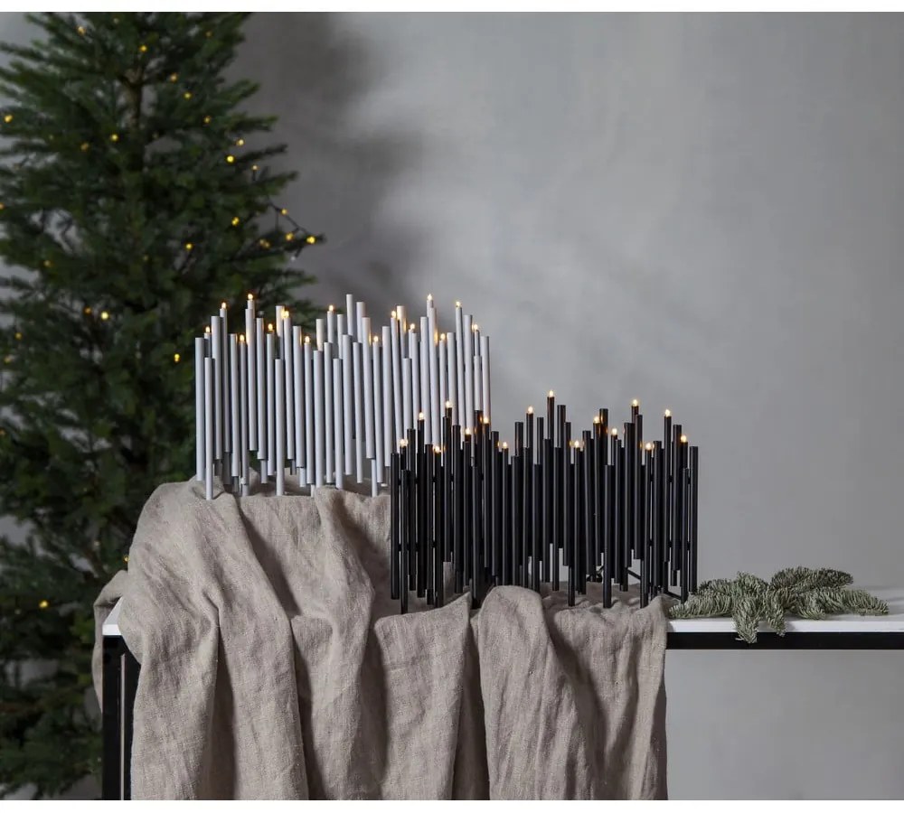 Бяла коледна светлинна украса Note - Star Trading