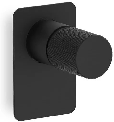 стена смесител за кран Eletta Tecno II-Черен - Mat