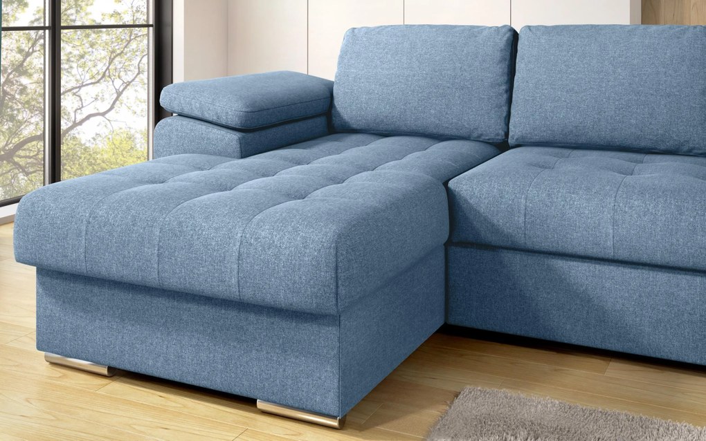 Разтегателен ъглов диван Валенсия Покет