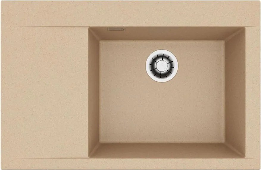 ALVEUS 1149501 - Кухненска мивка PURE 79x51,5 cm гранит/кафява