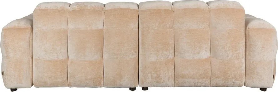 Бежов кадифен модулен диван 264 cm Hackman – Dutchbone
