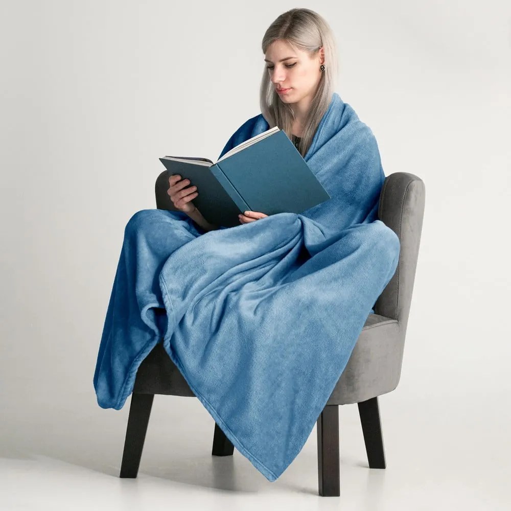 Синьо каре , 70 x 150 cm Mic - DecoKing