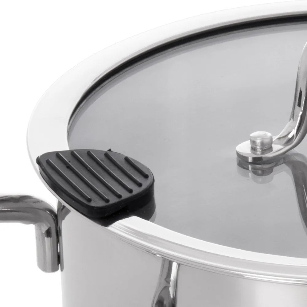 Касерола от неръждаема стомана с капак 4,3 l Venice – Orion