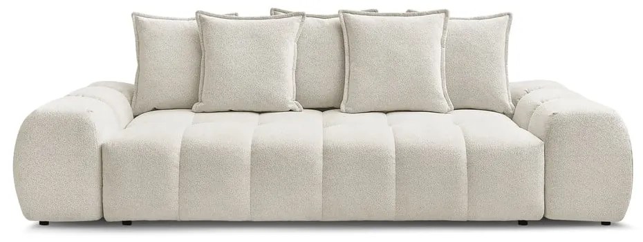 Бял шенилов диван 278 cm Everest – Bobochic Paris