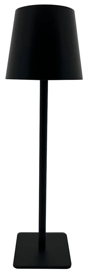 LED регулируема настолна лампа с докосване LED/5W/5V USB 1200 mAh черна