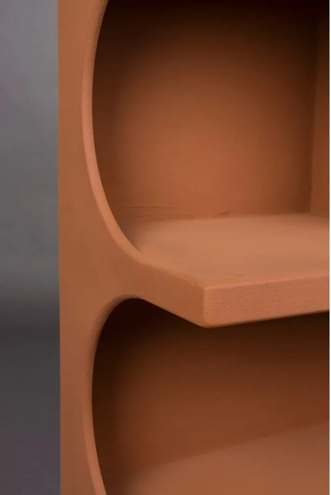 Теракотена библиотека 120x85x37 cm Dundee – Dutchbone