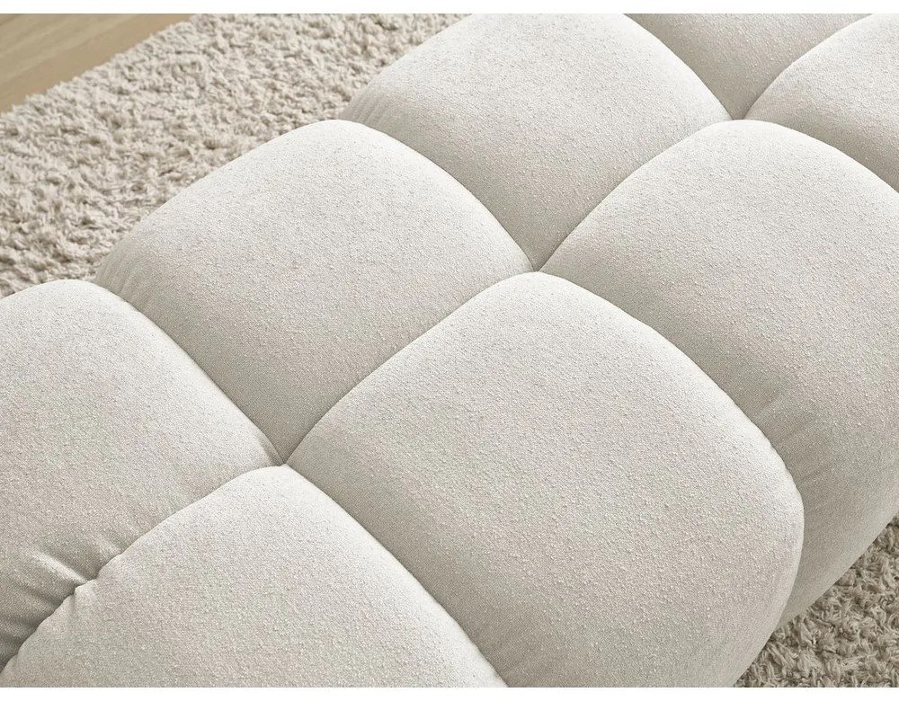 Бяла шенилова табуретка Everest – Bobochic Paris