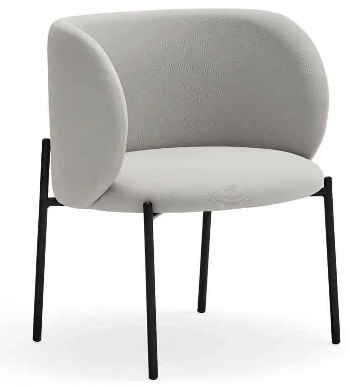 Светлосиво кресло Mogi - Teulat