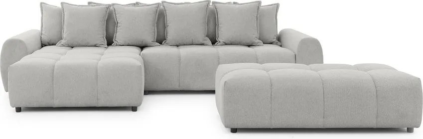 Светлосива табуретка Albane – Ropez