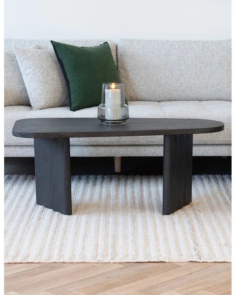 Тъмнокафява масичка за кафе 50x100 cm Melo – House Nordic