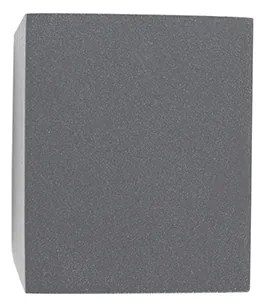 Интелигентна стенна лампа черна вкл. WiFi GU10 IP44 - Baleno