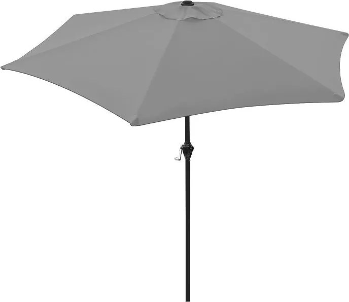 Сгъваем чадър с наклон - 210 см Бежово