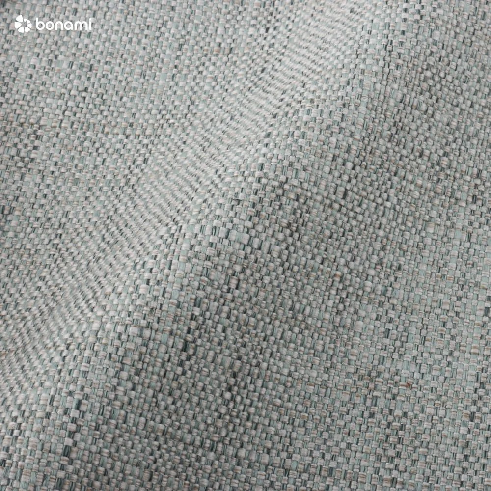 Двойно тапицирано легло с място за съхранение с включена подматрачна рамка в цвят мента 200x200 cm Elizabeth – Micadoni