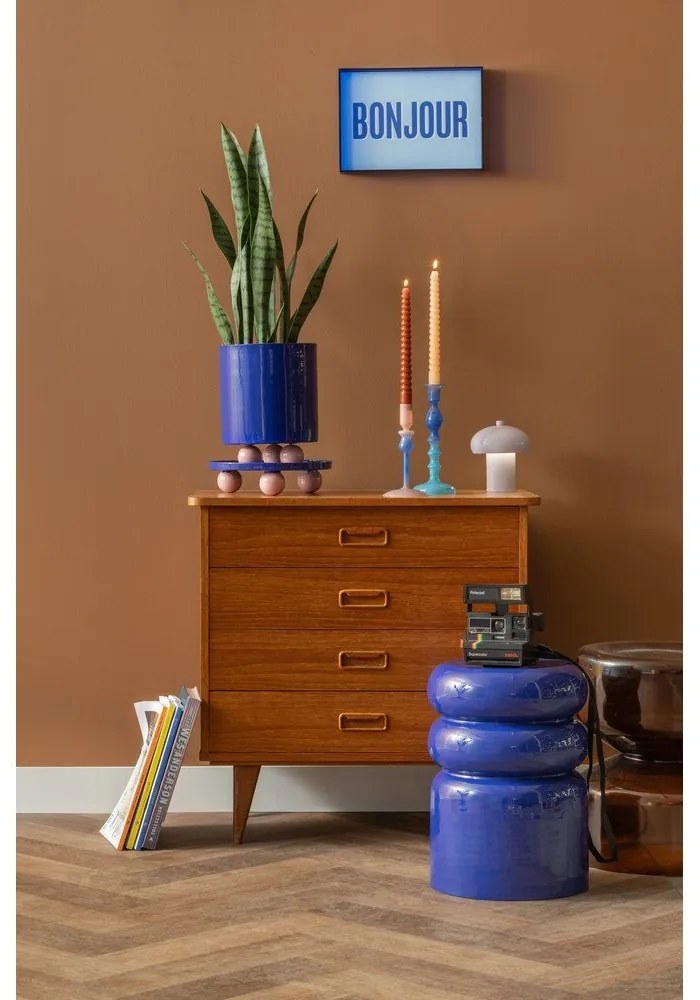 Метален декоративен поднос ø 25 cm Double Funky – PT LIVING