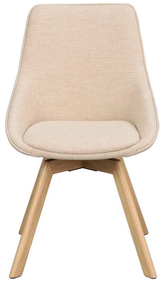 Бежови трапезни столове в комплект от 2 бр. Alison – Rowico
