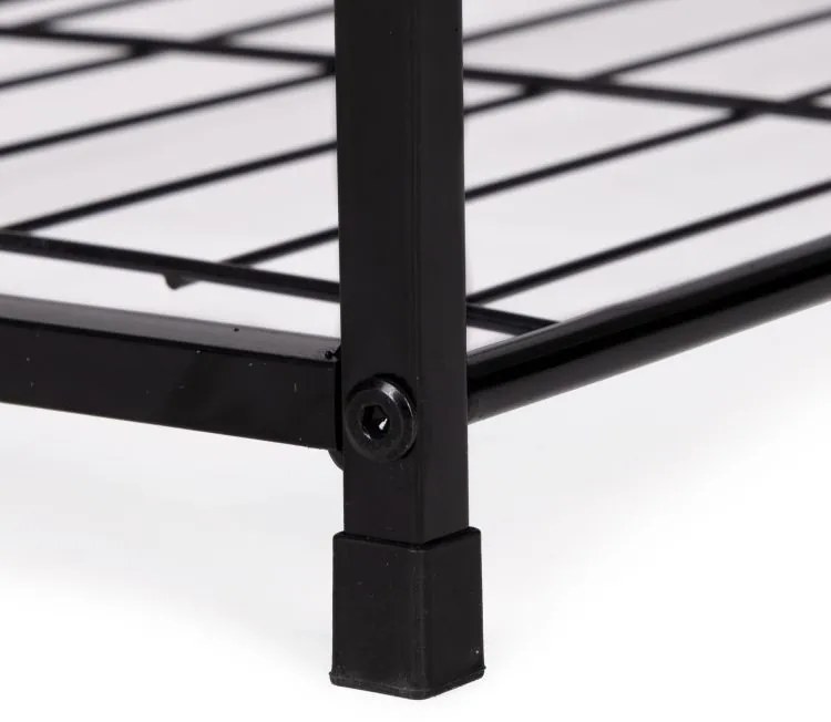 Стелаж за обувки с метална конструкция - 4 рафта, до 16 чифта