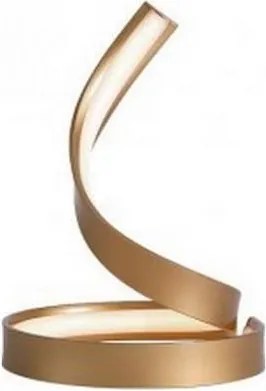 Redo 01-1816 - LED настолна лампа TORSION LED/11W/230V бронзова