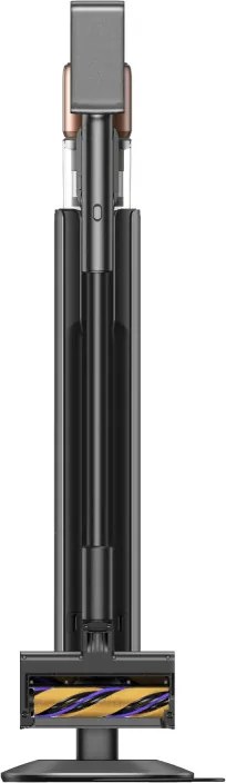 Вертикална прахосмукачка Dreame Z20 Station VZV25A, 715W, 250AW, 140000 об/мин, 3 степени, Станция със самоизпразване 3 л, 90 мин, HEPA H14, LED, Безчетков мотор, Черен