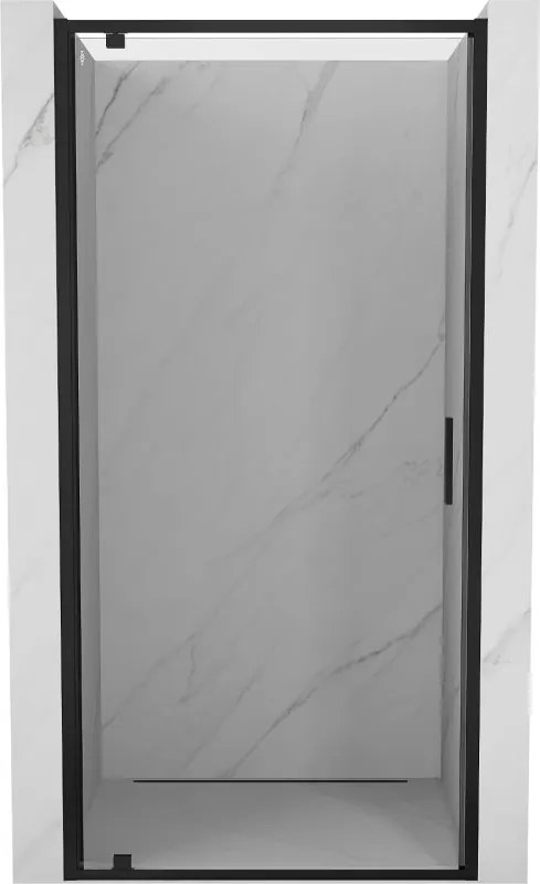 Mexen Exo душ кабина с отварящи се врати 95 см, прозрачна, черна - 8181-095-000-70-00