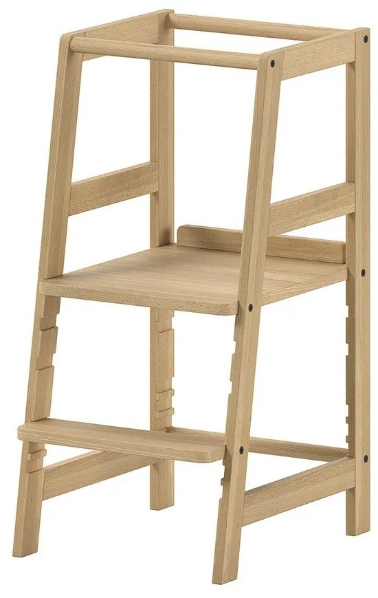 Учебна кула от масивен бук в естествен цвят Forrest – Vipack