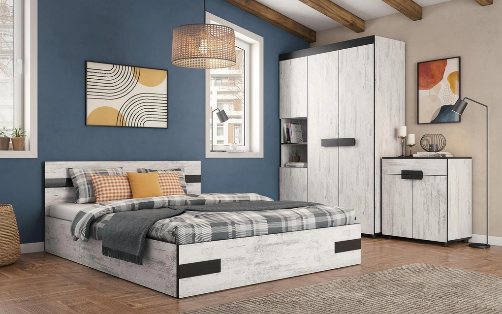 Спален комплект за матрак 160/200 Джеси