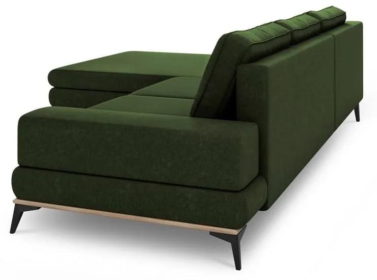 Светлозелен ъглов разтегателен диван , ляв ъгъл Planet - Windsor &amp; Co Sofas