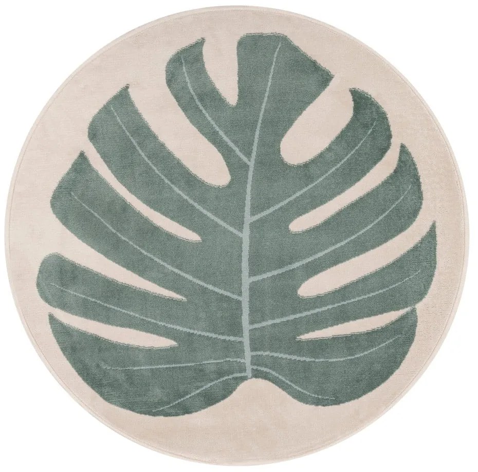 Зелено-бежов детски килим ø120 cm Deliciosa Malachite – FD