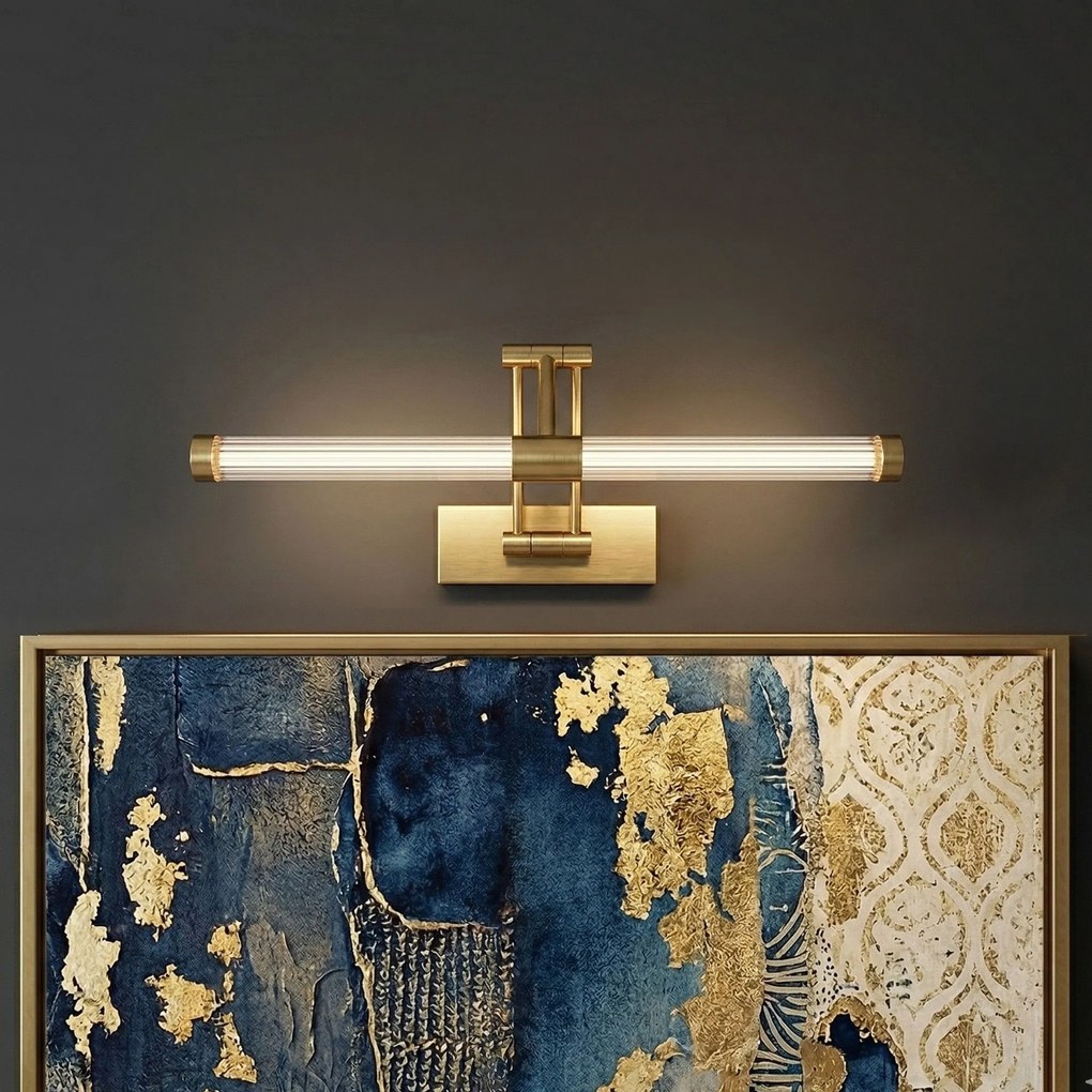 LED аплик за баня APP1899-1W 40cm BRUSH GOLD