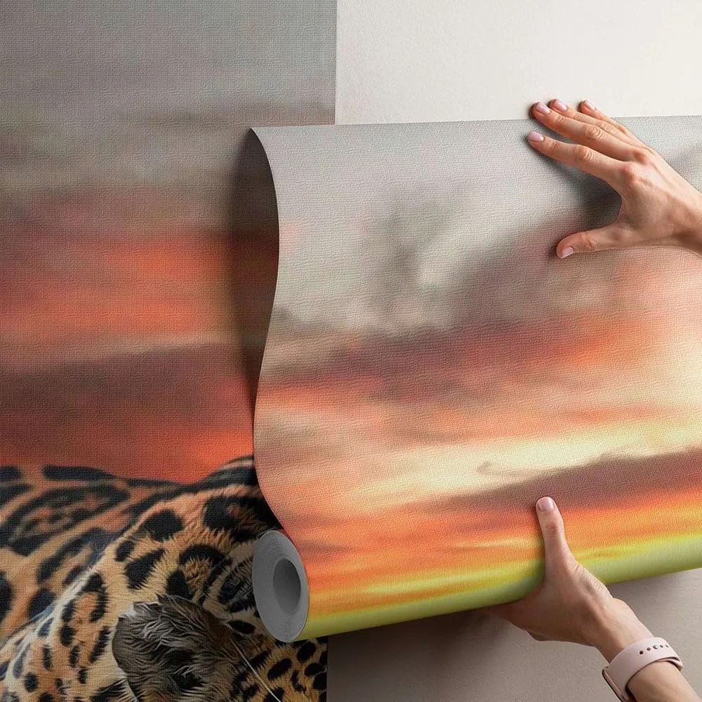 Фототапет Леопард