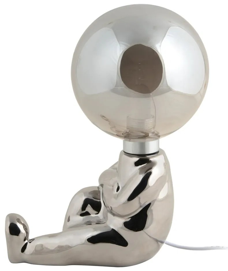 Бебешка лампа в сребрист цвят Joey – Leitmotiv
