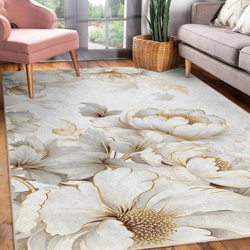 Кремав килим подходящ за пране 160x230 cm Soft and Gentle – Mila Home