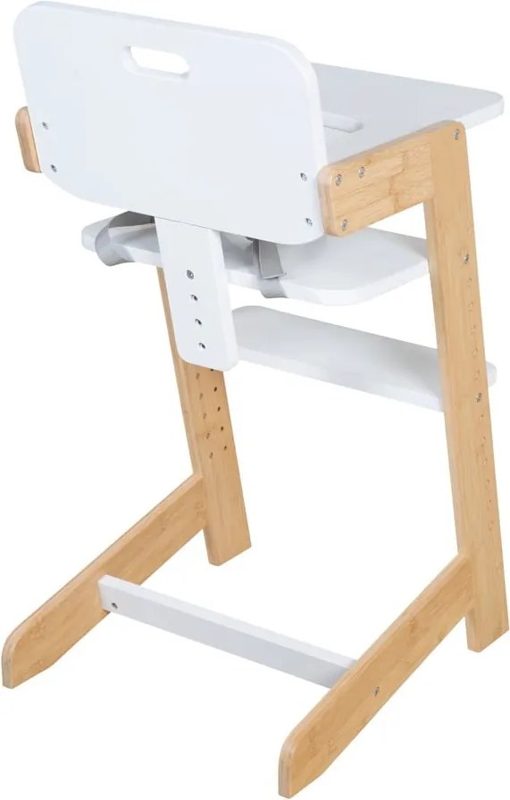 Бял стол за хранене Nature UP – Roba