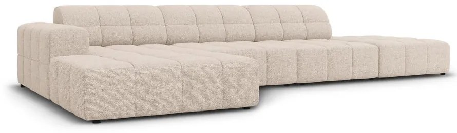 Бежов ъглов диван (ляв ъгъл) Chicago - Cosmopolitan Design