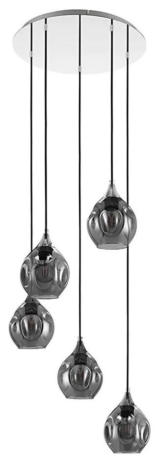 Eglo 39682 - Висящ полилей BREGALLA 5xE27/40W/230V