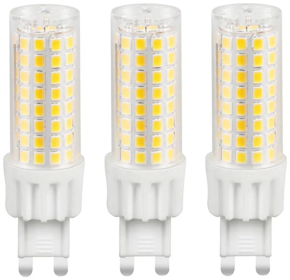К-кт 3x LED Крушка ECOLINE G9/7W/230V 3000K - Brilagi