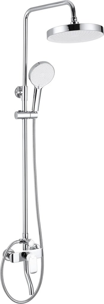 Комплект за душ REA BLOOM WHITE CHROME