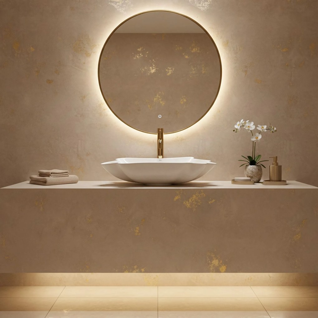 Умивалник за плот Rea Infinity + Изпускателен клапан Click-Clack