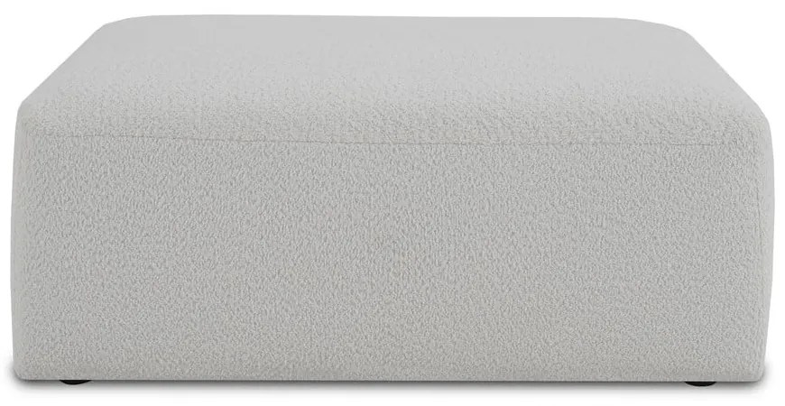 Бял модулен диван от букле Roxy – Scandic