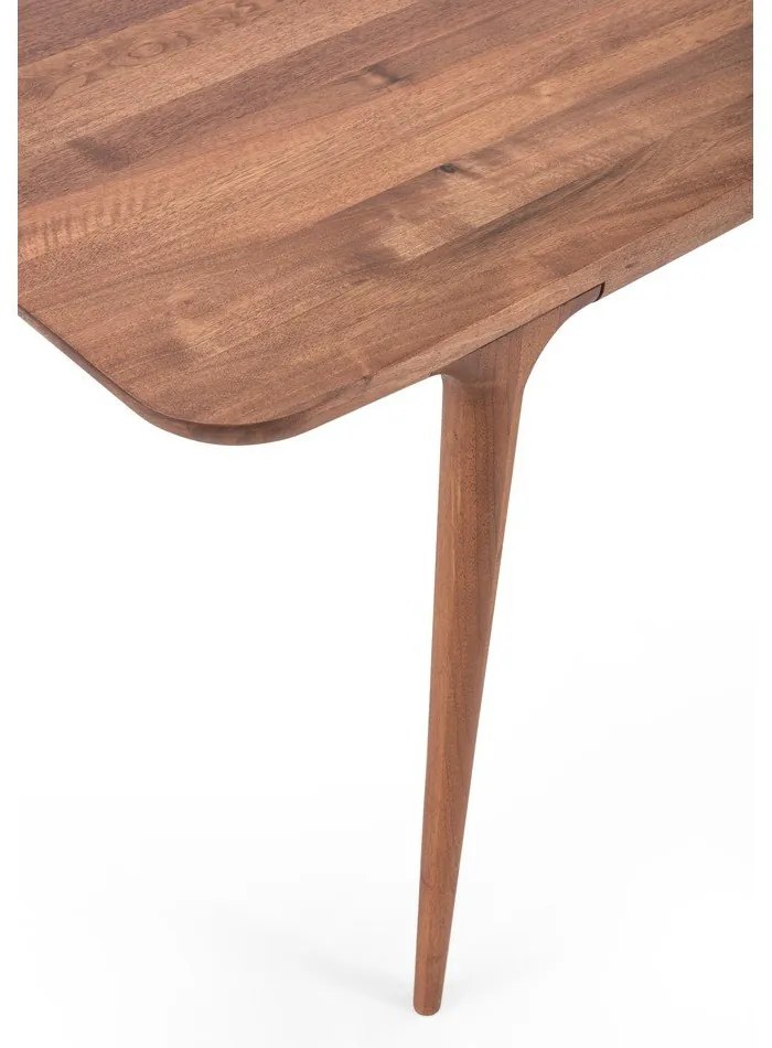 Маса за хранене от орехово дърво 90x180 cm Fawn - Gazzda