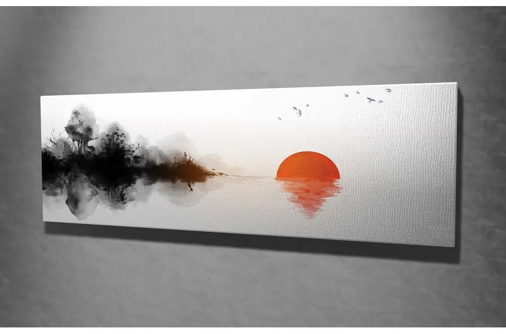 Живопис 80x30 cm Sunrise - Wallity
