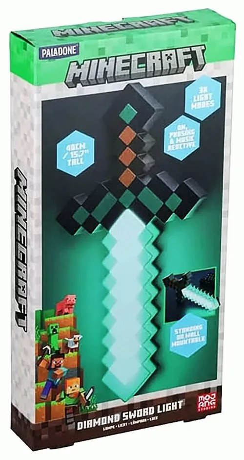 PALADONE Minecraft - лампа Diamond Sword