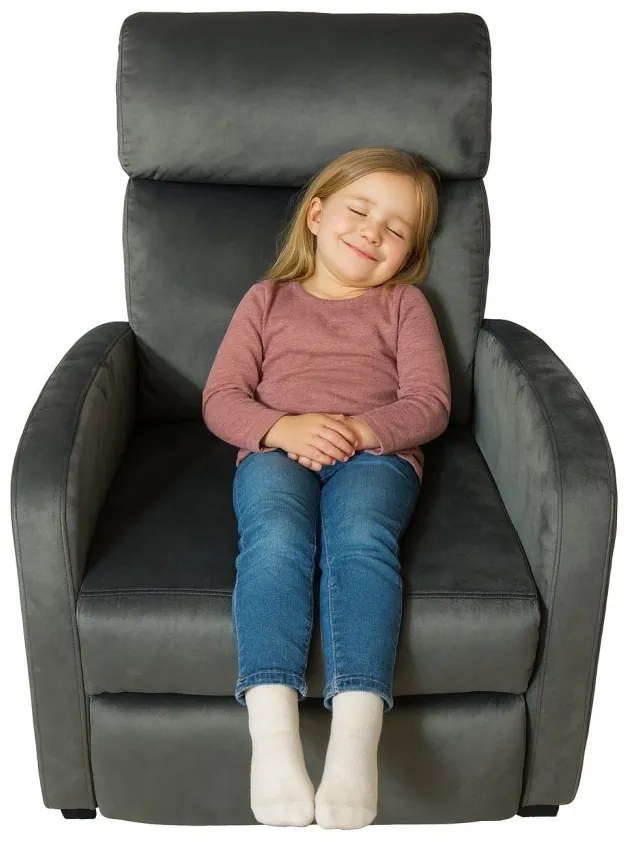 Луксозен релаксиращ фотьойл от кадифе