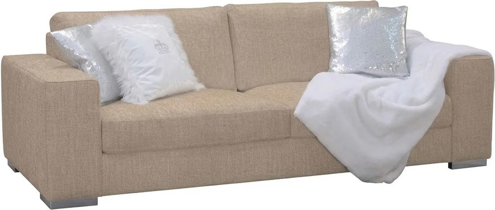 Диван Fantasy двуместен-165φ 90β εκ-Μπεζ