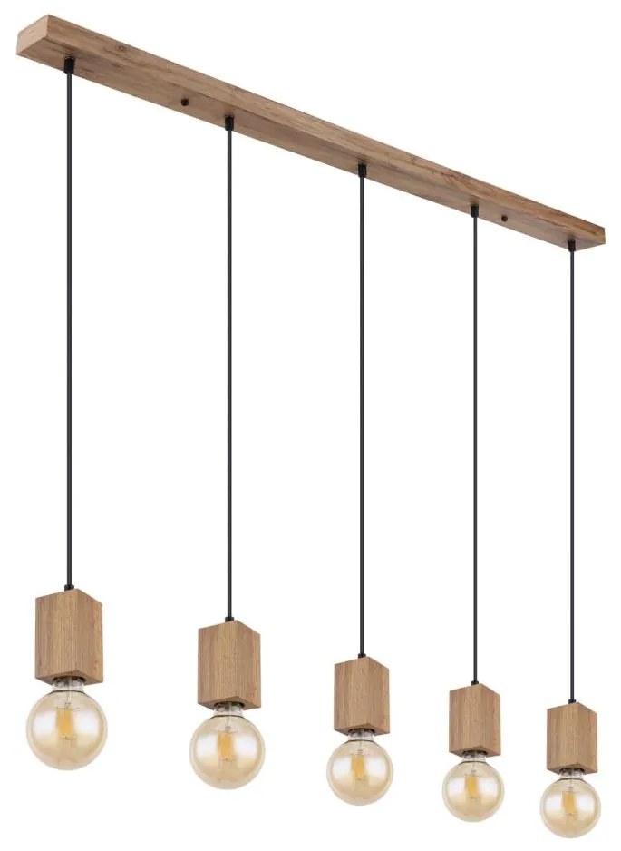 Globo 15655-5H - Пендел ERNA 5xE27/60W/230V